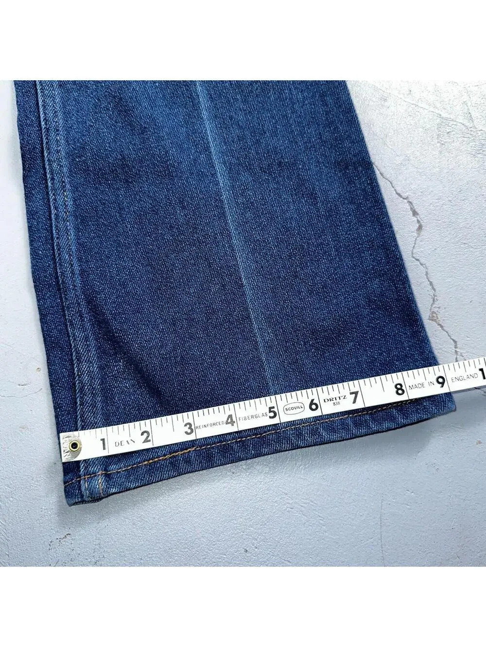 Levis 517 Vintage 90s USA Orange Tab Bootcut Flare Blue Jeans 38x31 Act 36x29